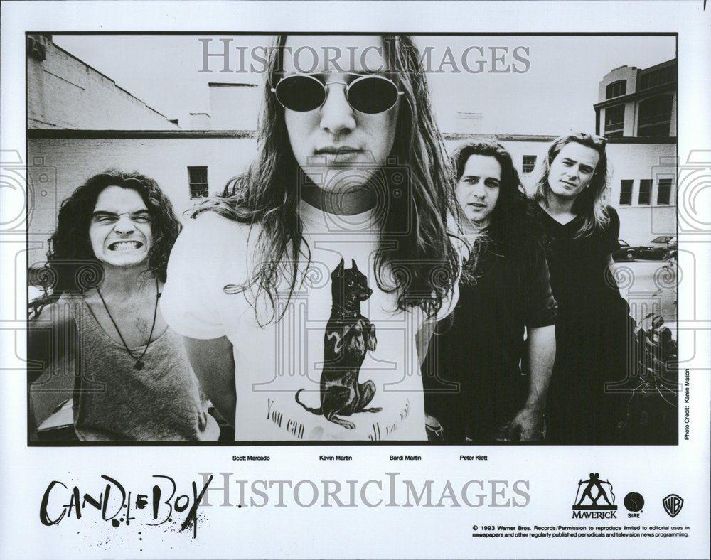 1993 Press Photo Candlebox rock band Scott Mercado US - RRV47365